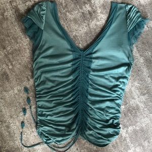 Never worn Jean Paul Gaultier silk top